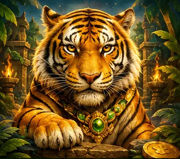 Ilustração temática de Fortune Tiger